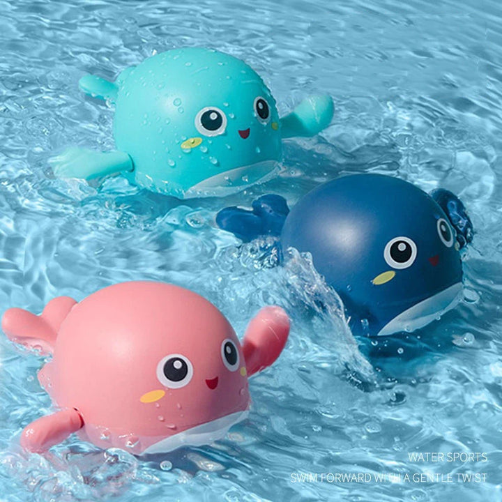 Baby Bath Toys – Floating Wind-Up Animals for Fun Bath Time