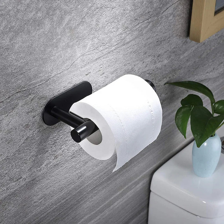 Adhesive Paper Towel Holder – Space-Saving Bathroom & Kitchen Organizer