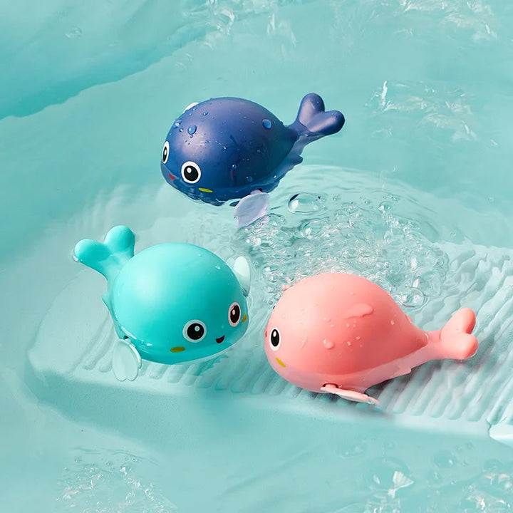 Baby Bath Toys – Floating Wind-Up Animals for Fun Bath Time