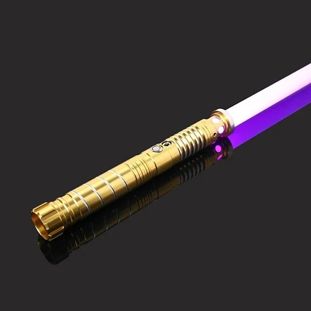 RGB Metal Lightsaber – Rechargeable LED Laser Sword Toy