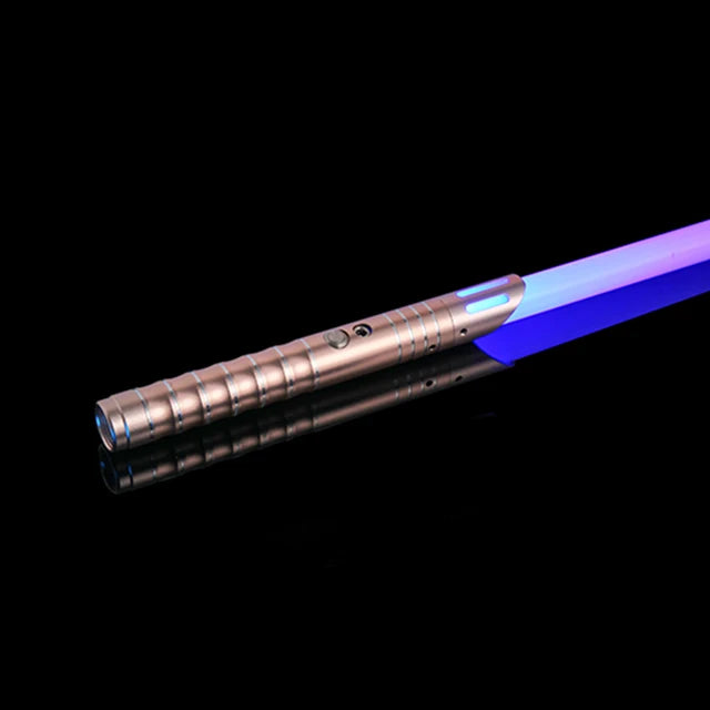 RGB Metal Lightsaber – Rechargeable LED Laser Sword Toy