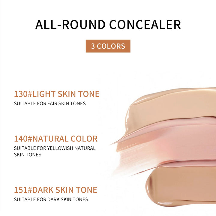 High Coverage Concealer - Anti-Dark Circle & Freckle Waterproof Foundation