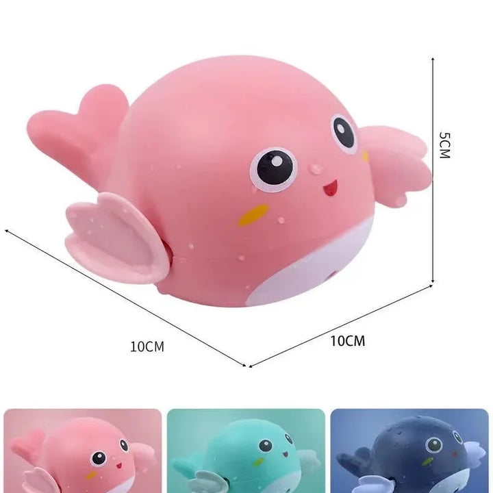 Baby Bath Toys – Floating Wind-Up Animals for Fun Bath Time