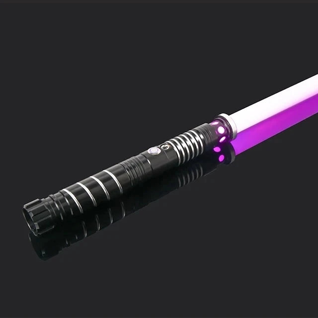 RGB Metal Lightsaber – Rechargeable LED Laser Sword Toy