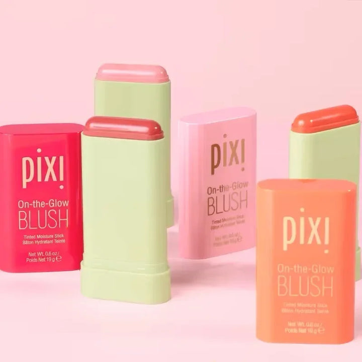 Pixi Blush Stick – Long-Lasting Cream Blusher with Built-In Brush, Waterproof & Smudge-Proof