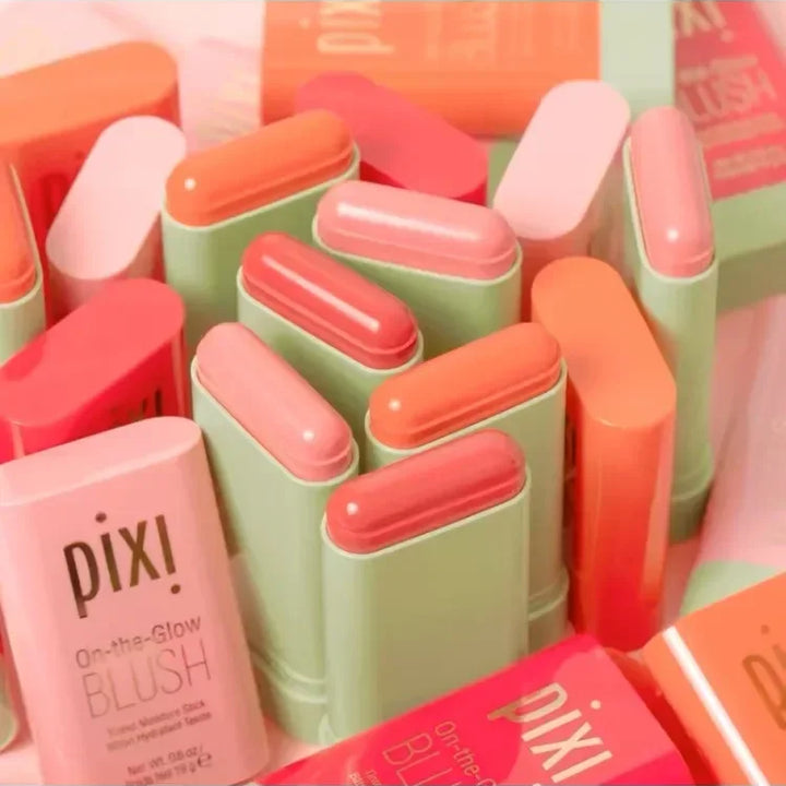 Pixi Blush Stick – Long-Lasting Cream Blusher with Built-In Brush, Waterproof & Smudge-Proof