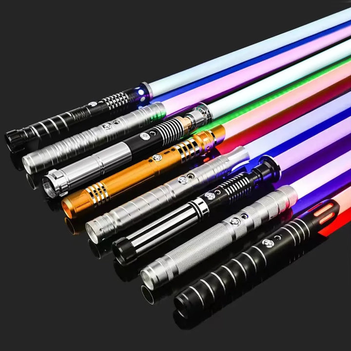 RGB Metal Lightsaber – Rechargeable LED Laser Sword Toy