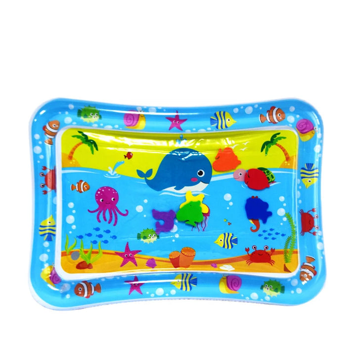 Inflatable Tummy Time Water Mat – Baby Sensory Play Toy