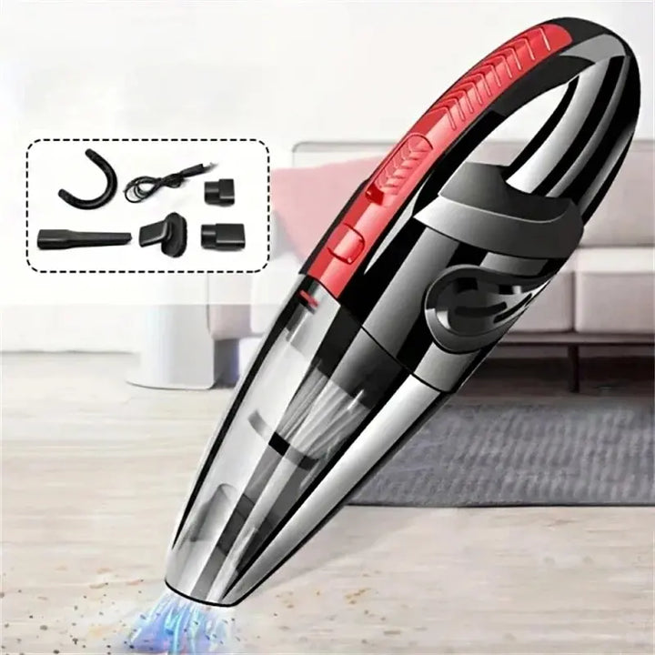 Wireless Handheld Car Vacuum Cleaner – Powerful, Rechargeable, & Portable for Home & Pet Hair