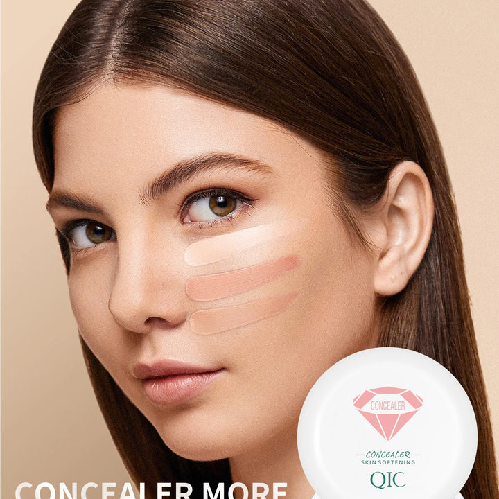 High Coverage Concealer - Anti-Dark Circle & Freckle Waterproof Foundation