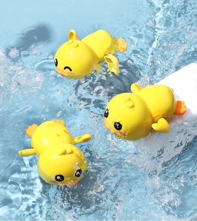 Baby Bath Toys – Floating Wind-Up Animals for Fun Bath Time