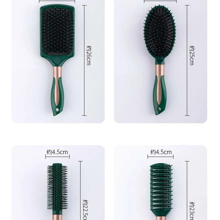 Hair Massage Cushion Comb - Anti-Static Scalp Brush for Detangling