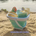 Kids' Beach Toy Set – Sand Molds, Shovel, Rake & Collapsible Bucket