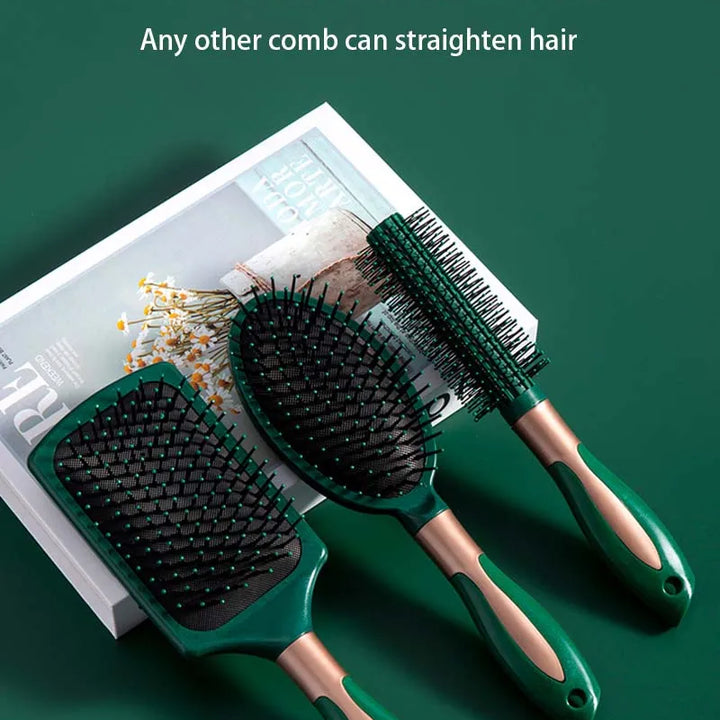 Hair Massage Cushion Comb - Anti-Static Scalp Brush for Detangling